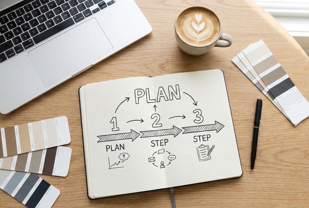 Suunnitelma brändin tekoon, visuaalinen kuvitus